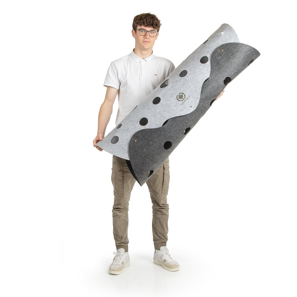 CanadianCat Company Kattentunnel Maine Coon Vilt XXL