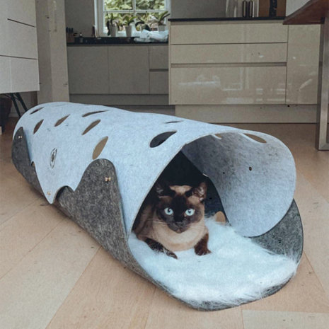 CanadianCat Company Kattentunnel Maine Coon Vilt XXL