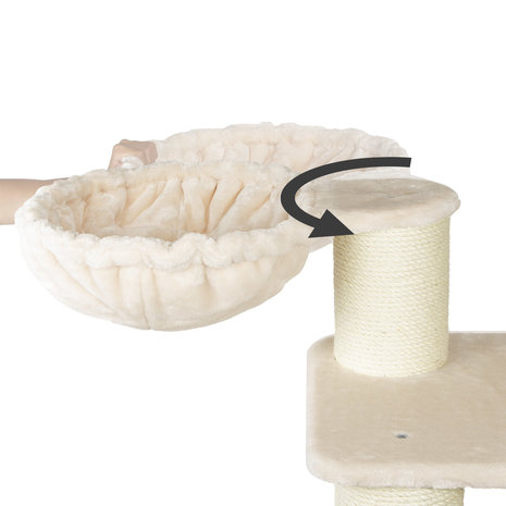 CanadianCat Company Krabpaal Maine Coon Brockville beige CanadianCat Company Krabpaal Maine Coon Brockville beige