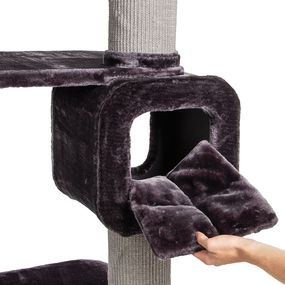 CanadianCat Company Krabpaal Maine Coon Ottawa antraciet