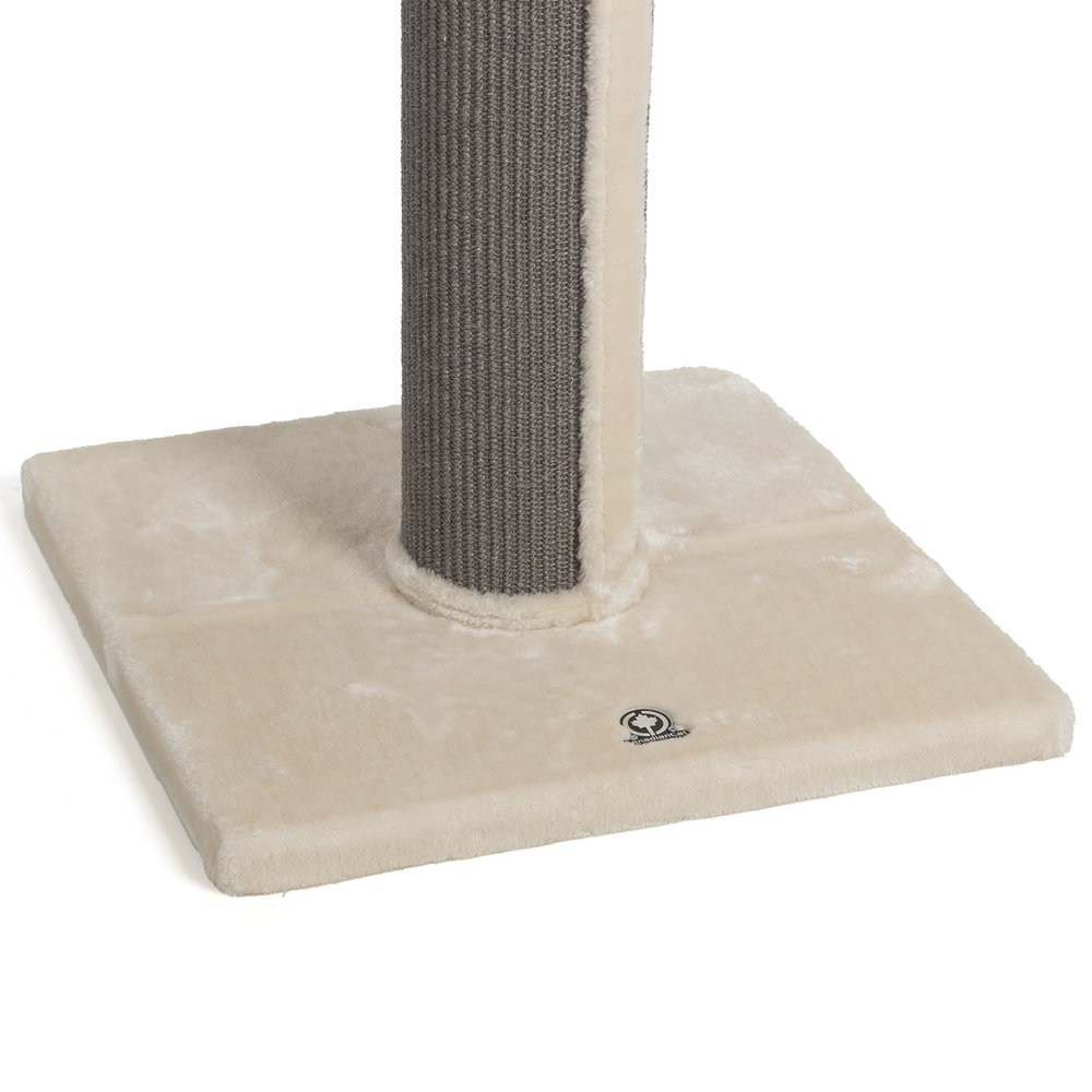 CanadianCat Company Maine Coon Krabpaal XXL Lounger beige/antraciet CanadianCat Company Maine Coon Krabpaal XXL Lounger beige/antraciet