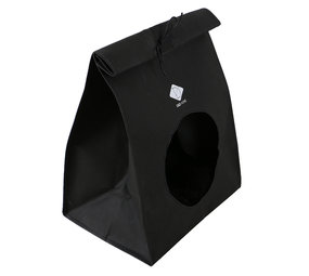 D&D Kattenmand Oscar Paper-Look zwart D&D Kattenmand Oscar Paper-Look zwart