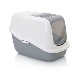 Savic Kattenbak Nestor grijs Savic Kattenbak Nestor grijs