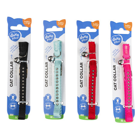 Duvo+ Kattenhalsband Nylon Diamanten