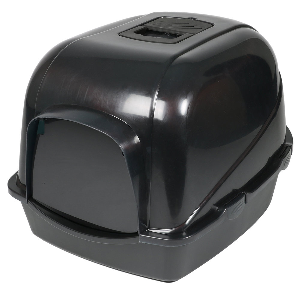 EBI Kattenbak Jumbo Zen Series zwart