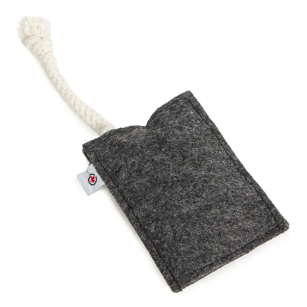 CanadianCat Company Catnip Knuffelkussen antraciet