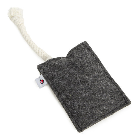 CanadianCat Company Catnip Knuffelkussen antraciet