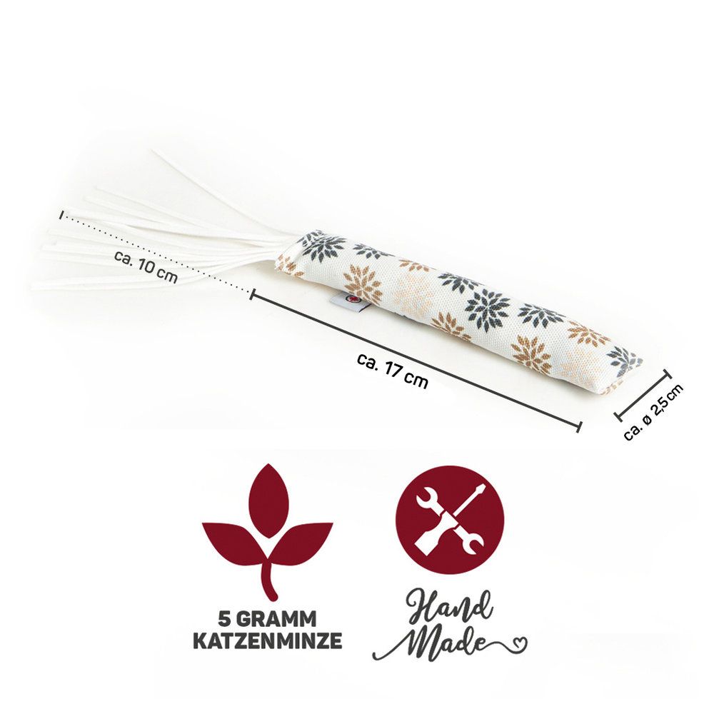 CanadianCat Company Catnip Trappel Speelrol bloemenprint CanadianCat Company Catnip Trappel Speelrol bloemenprint