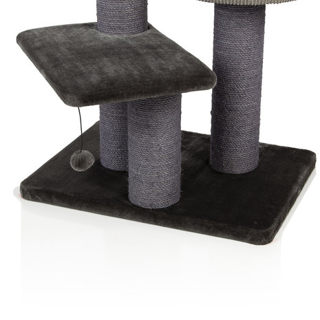 CanadianCat Company Krabpaal Maine Coon Coony 130 donkergrijs