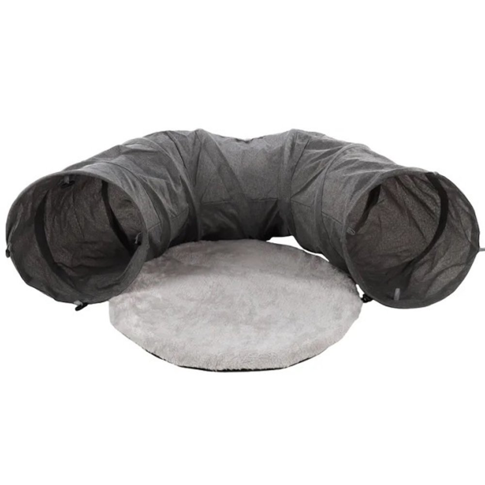 Flamingo Kattenspeeltunnel met Ligmand