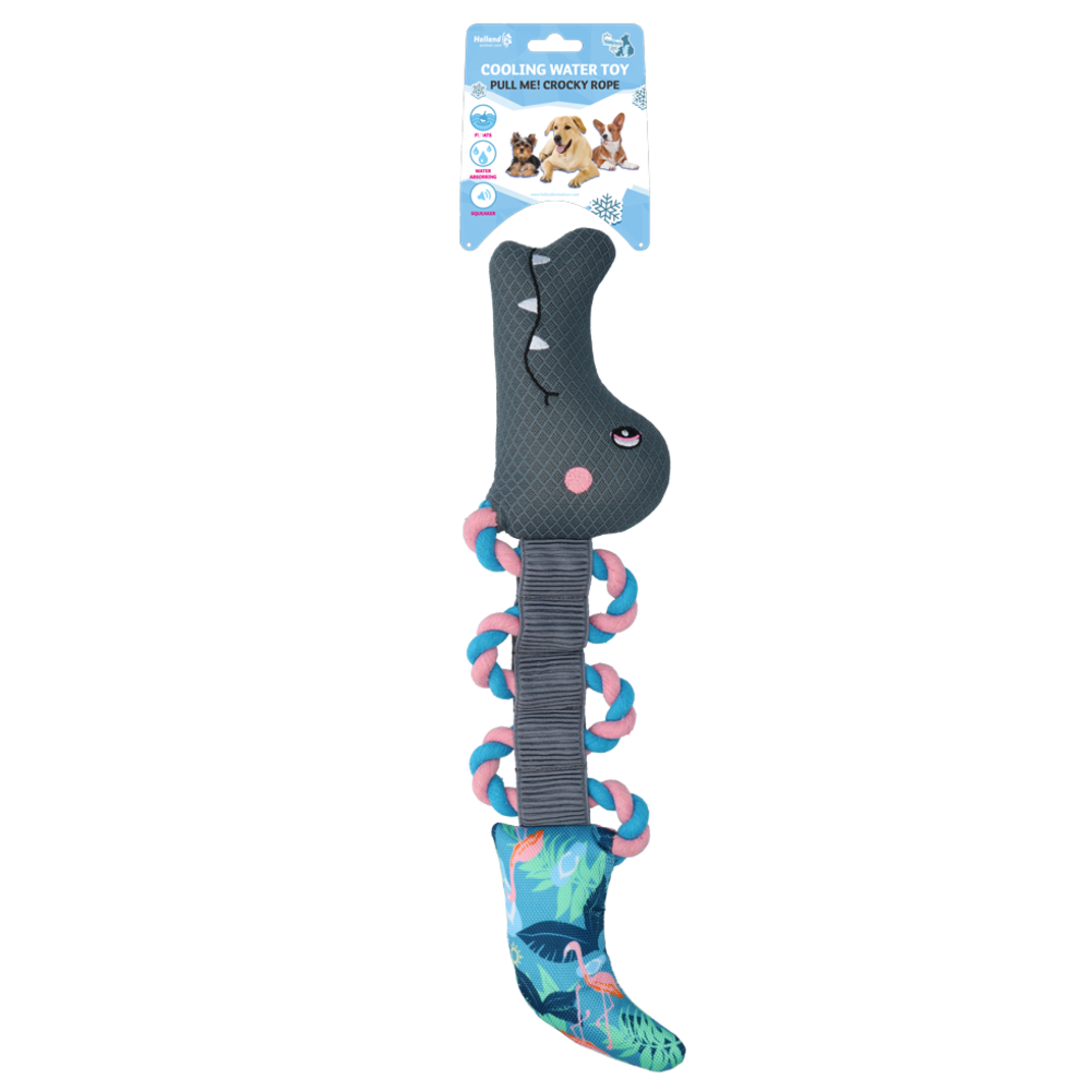 CoolPets Waterspeelgoed Pull Me! Crocky Rope