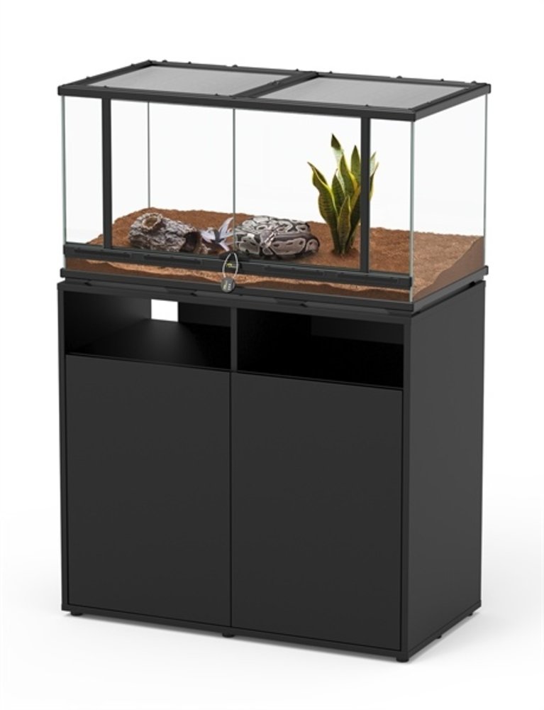 Aquatlantis Smart Line Terrarium zwart 88 x 45 x 45 cm Aquatlantis Smart Line Terrarium zwart 88 x 45 x 45 cm