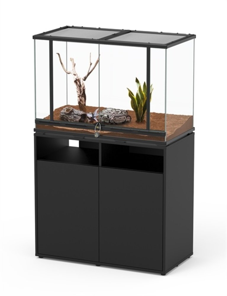 Aquatlantis Smart Line Terrarium zwart 88 x 45 x 60 cm Aquatlantis Smart Line Terrarium zwart 88 x 45 x 60 cm
