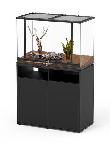 Aquatlantis Smart Line Terrarium zwart 88 x 45 x 60 cm Aquatlantis Smart Line Terrarium zwart 88 x 45 x 60 cm