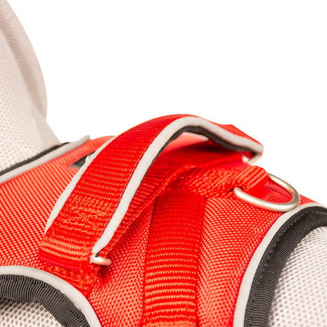 Explor West Harnas Nylon rood