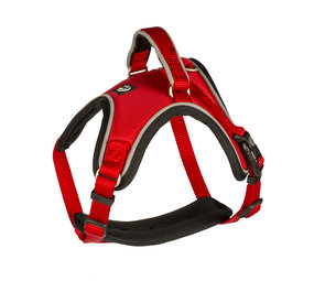 Explor West Harnas Nylon rood