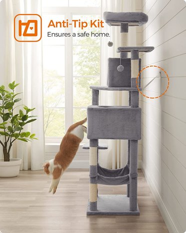 Pets Gifts Krabpaal Wattens licht grijs