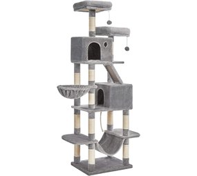 Pets Gifts Krabpaal Tarrenz licht grijs 206 cm Pets Gifts Krabpaal Tarrenz licht grijs 206 cm