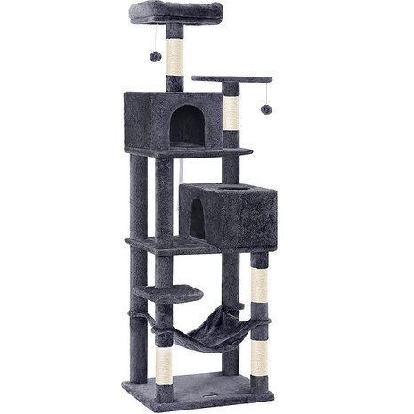 Pets Gifts Krabpaal Wattens donker grijs 191 cm Pets Gifts Krabpaal Wattens donker grijs 191 cm