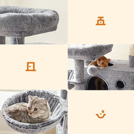 Pets Gifts Krabpaal Kufstein licht grijs