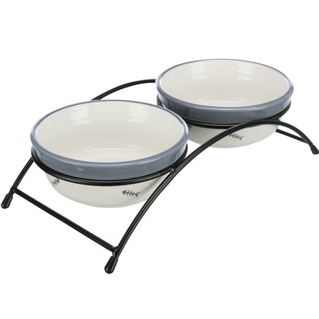 Trixie Voer & Waterbak Set 2x 300 ML Trixie Voer & Waterbak Set 2x 300 ML