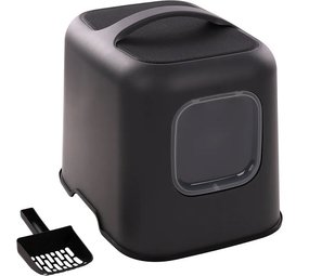 Flamingo Kattenbak Trudy antraciet Flamingo Kattenbak Trudy antraciet