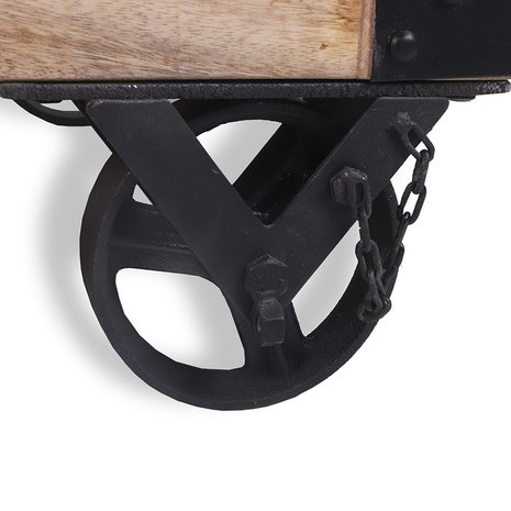 Lex & Max Hondenbank Divan Bari hout