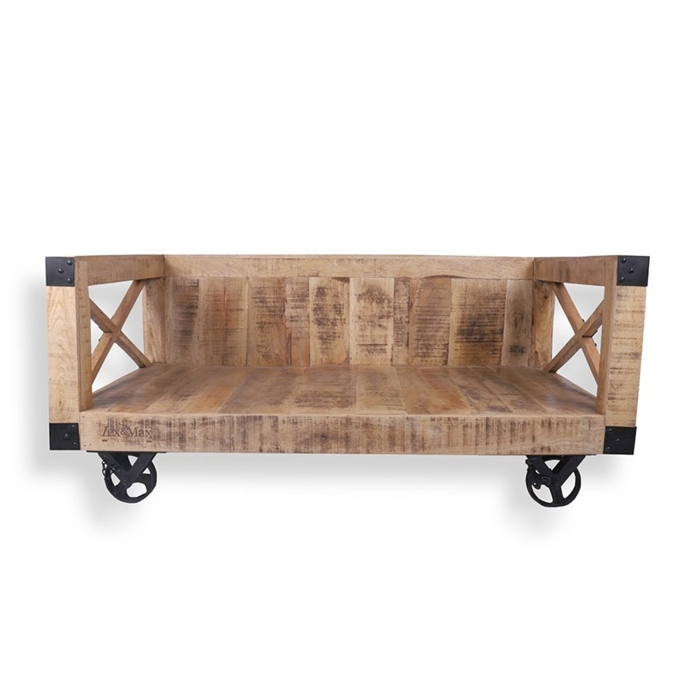 Lex & Max Hondenbank Divan Bari hout