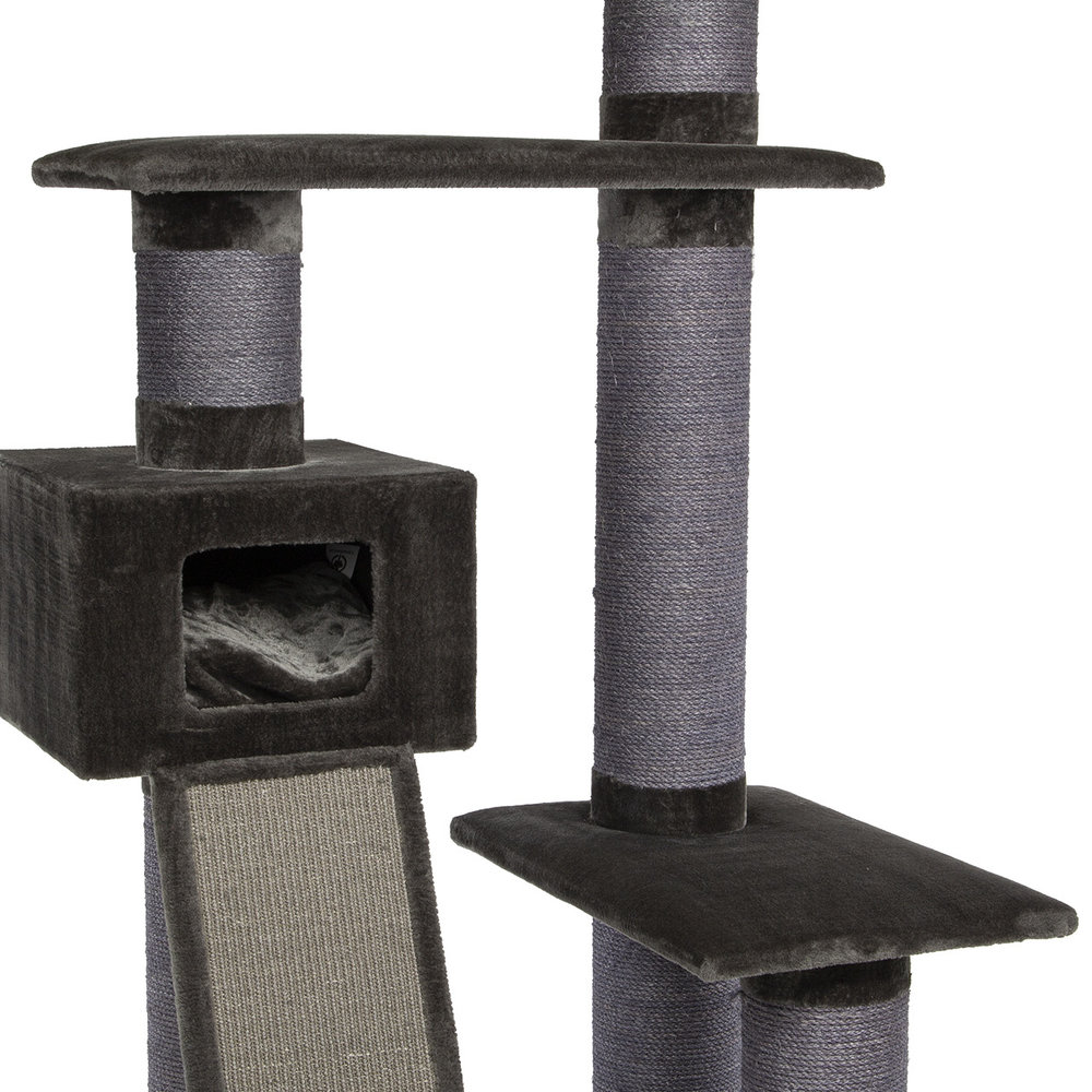 CanadianCat Company Krabpaal Maine Coon XXL 209 donkergrijs CanadianCat Company Krabpaal Maine Coon XXL 209 donkergrijs
