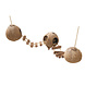 EBI Coconut GlobeHouse met Ladder met touw EBI Coconut GlobeHouse met Ladder met touw
