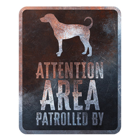 D&D Waakbord Dobbermann (NL-FR-DE-EN)