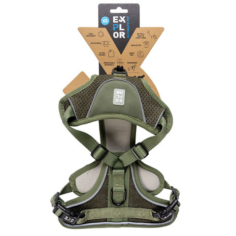 Duvo+ Ultimate Fit No-Pull Harnas Green