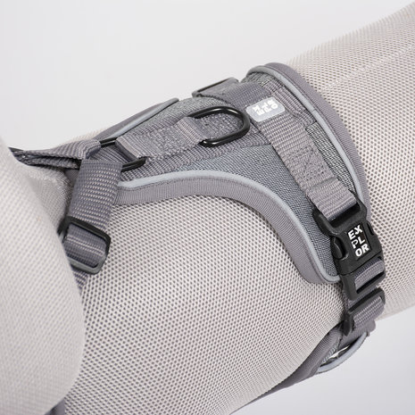 Duvo+ Ultimate Fit No-Pull Harnas grey