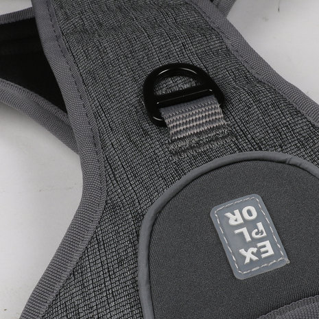 Duvo+ Ultimate Fit No-Pull Harnas grey