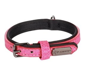 Flamingo Halsband met Neopreen Leza Roze voor Kleine Honden