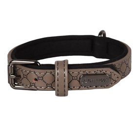 Flamingo Halsband met Neopreen Patti Grijs Flamingo Halsband met Neopreen Patti Grijs