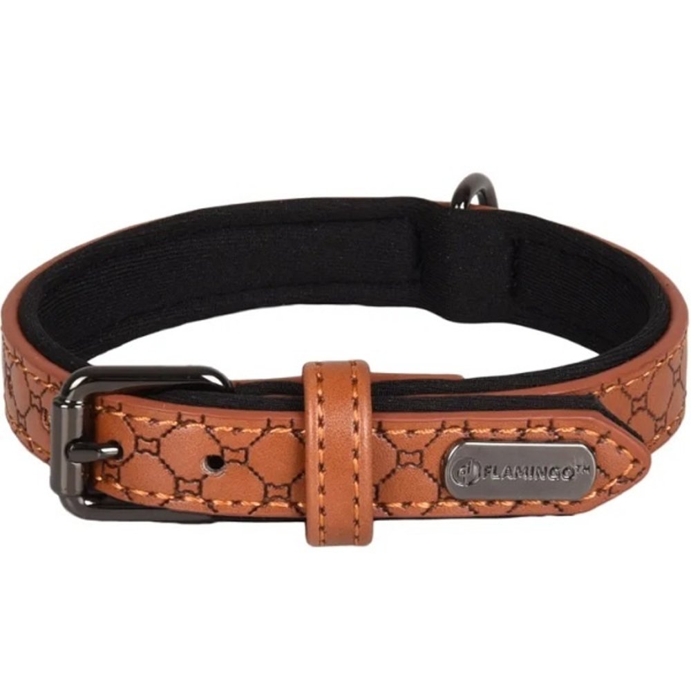 Flamingo Halsband met Neopreen Patti Bruin