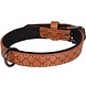 Flamingo Halsband met Neopreen Patti Bruin Flamingo Halsband met Neopreen Patti Bruin