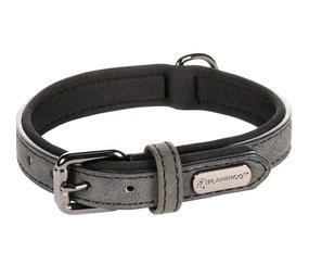 Flamingo Halsband met Neopreen Delu zwart