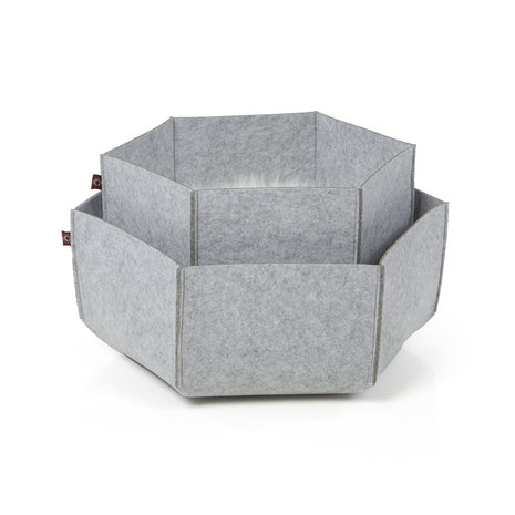 CanadianCat Company Kattenmand Felt Lounge Ava grijs