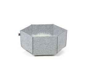 CanadianCat Company Kattenmand Felt Lounge Ava grijs CanadianCat Company Kattenmand Felt Lounge Ava grijs