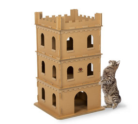 CanadianCat Company Kartonnen Katten Kasteel CanadianCat Company Kartonnen Katten Kasteel