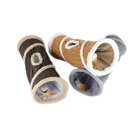 All For Paws Lambswool Kattentunnel Find me Cat