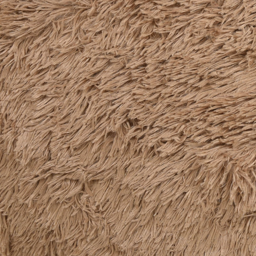 Flamingo Pluche Mand Rond Mokka Flamingo Pluche Mand Rond Mokka