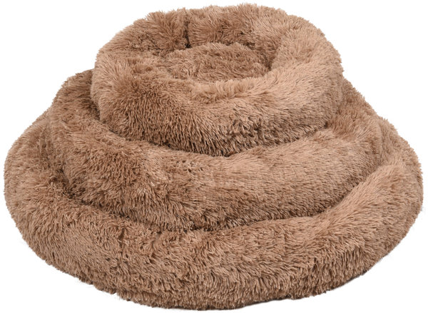 Flamingo Pluche Mand Rond Mokka Flamingo Pluche Mand Rond Mokka