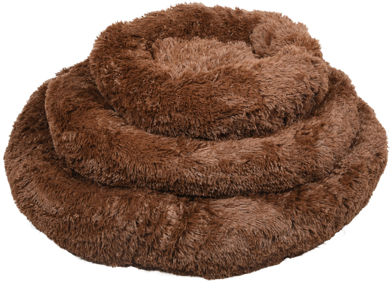 Flamingo Pluche Mand Rond Bruin Flamingo Pluche Mand Rond Bruin