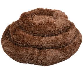 Flamingo Pluche Mand Rond Bruin Flamingo Pluche Mand Rond Bruin