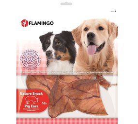 Flamingo Snack Nature Varkensoren 5 stuks