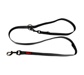 KONG Verstelbare Hondenriem zwart