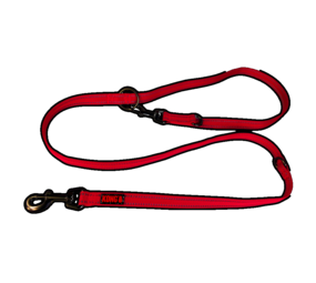 KONG Verstelbare Hondenriem rood
